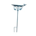 thumbnail image 2 of Almencla Mangeoire à Oiseaux Extérieure Mangeoire Décorative, Résistante aux Intempéries, Bain d'Oiseaux Rétro pour Cour Patio Pelouse Jardin Arrière Bleu, 2 of 8