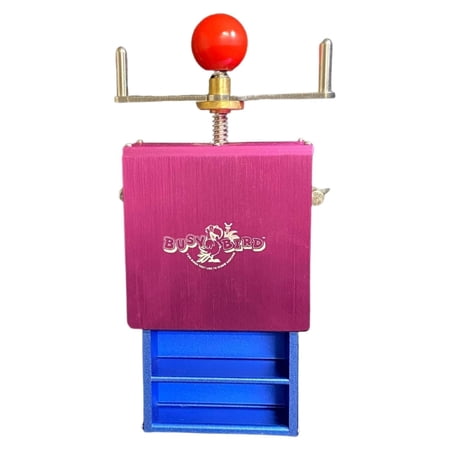 Bird Toys for Large Birds (Ele-Waiter) | Treat Dispenser | Foraging Bird Toys for Parrots, Cockatiel, Cockatoos & Macaws | Durable Cage Accessories for Medium to Extra Large Birds | Macaw Enrichment