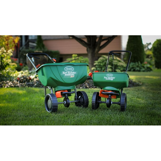 Scotts Turf Builder Mini Edgeguard Broadcast Spreader - Walmart.ca