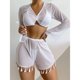 thumbnail image 3 of Gibobby Conjunto de bikini sexy Bikini de playa sexy para mujer Traje de baño de playa Traje de baño de moda Conjunto de dos piezas(B,G), 3 of 5
