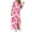 Pink, variant on FcBaudy Long Sleeve Turndown Collar Dress,Spring Dresses for Women,Womens Dresses Women's Casual Lapel Printing Button-Breasted Long-sleeve Shirt Split Long Dress Women Dress