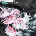 thumbnail image 3 of Unique Bargains Satin Pillow Cases Set of 2 Cooling Pillow Covers Queen Black, 3 of 8