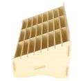 thumbnail image 3 of Soporte de Teléfonos Celulares de Madera, Caja de Almacenamiento de Teléfonos Celulares 24 Cuadrícula de Madera Sintética Duradera Impermeable para la Oficina para Reuniririr, 3 of 7