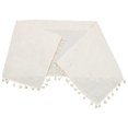thumbnail image 3 of Cafe Valance Curtain Kitchen Valances for Window Beige Polyester Cotton Privacy 1Pack, 3 of 4