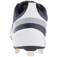 thumbnail image 3 of NEW Womens Under Armour Glyde ST Fastpitch Softball Cleats White / Navy Sz 12M, 3 of 6