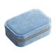 thumbnail image 1 of Caja de almacenamiento de joyas, vitrina de joyas de múltiples capas, exhibición de joyas de gran capacidad azul, 1 of 9