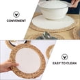 thumbnail image 5 of STRANDCHIC 2-Pack Round Woven Placemats for Dining Table, Kitchen & Home Decor, Table Mats Set, 5 of 6