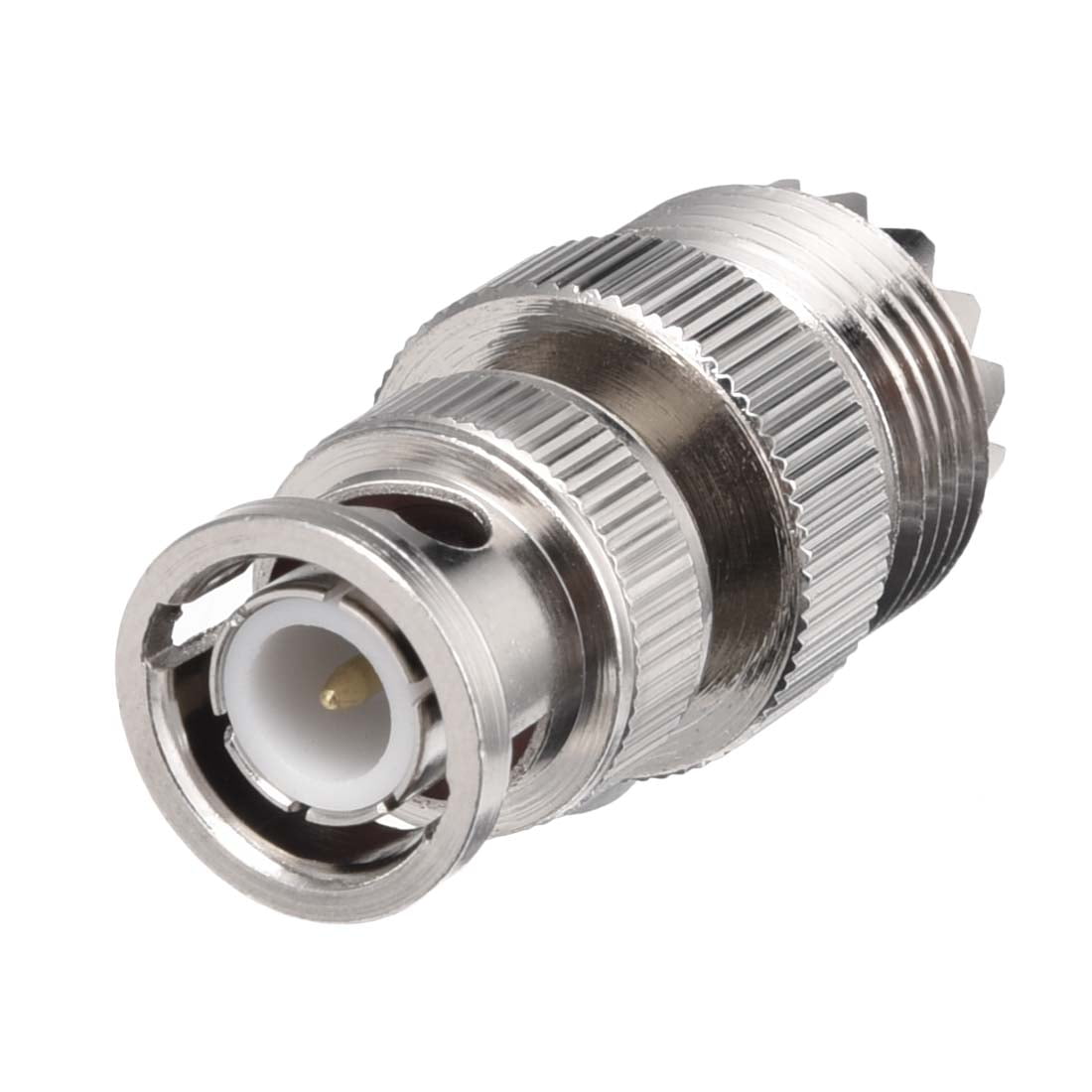 BNC Male to UHF Female 5/824 Coaxial Cable Adapter Connector 1pcs