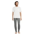 thumbnail image 2 of Hanes Men's Luxe Sleep Pants, Size S-2XL, 2 of 5