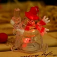 thumbnail image 4 of Transparent Santa Snowman LED Luminous Night Light Hanging Pendant  Decor, 4 of 9