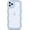 Clear Blue, variant on for iPhone 15 Case Wavy Edge Clear Back Design, Anti-Slip Grip Cute Wave Curly Frame Shape Shockproof Soft TPU & Hard Bumper Protective Phone Case Cover for Women Girls, Pink