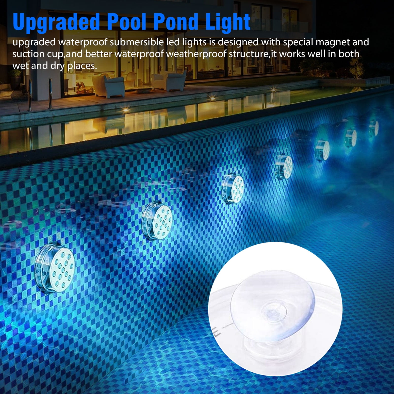 Lyyes Submersible LED Lights Battery Operated Led Light Waterproof Colorful Pool LED Lights for Vase Base,Hot Tub,Aquarium 1pack Lyyes Submersible LED Lights Battery Operated Led Light Waterproof Colorful Pool LED Lights for Vase Base,Hot Tub,Aquarium 1pack