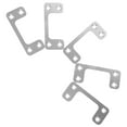 thumbnail image 2 of KAKOWELY door lock strike plate 1 Set Of Door Lock Strike Plate Door Knob Cover Lock Latch Strike Plate Door Latches Hardware Door Lock Repair Plate Door Security Locks Plate Door Hole Cover Plate, 2 of 4