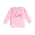 thumbnail image 4 of Birthday Girl Bow Sweatshirt for Women Youth and Toddler Girls Girly Pink Pullover Pink Sweatshirt 3T, 4 of 5