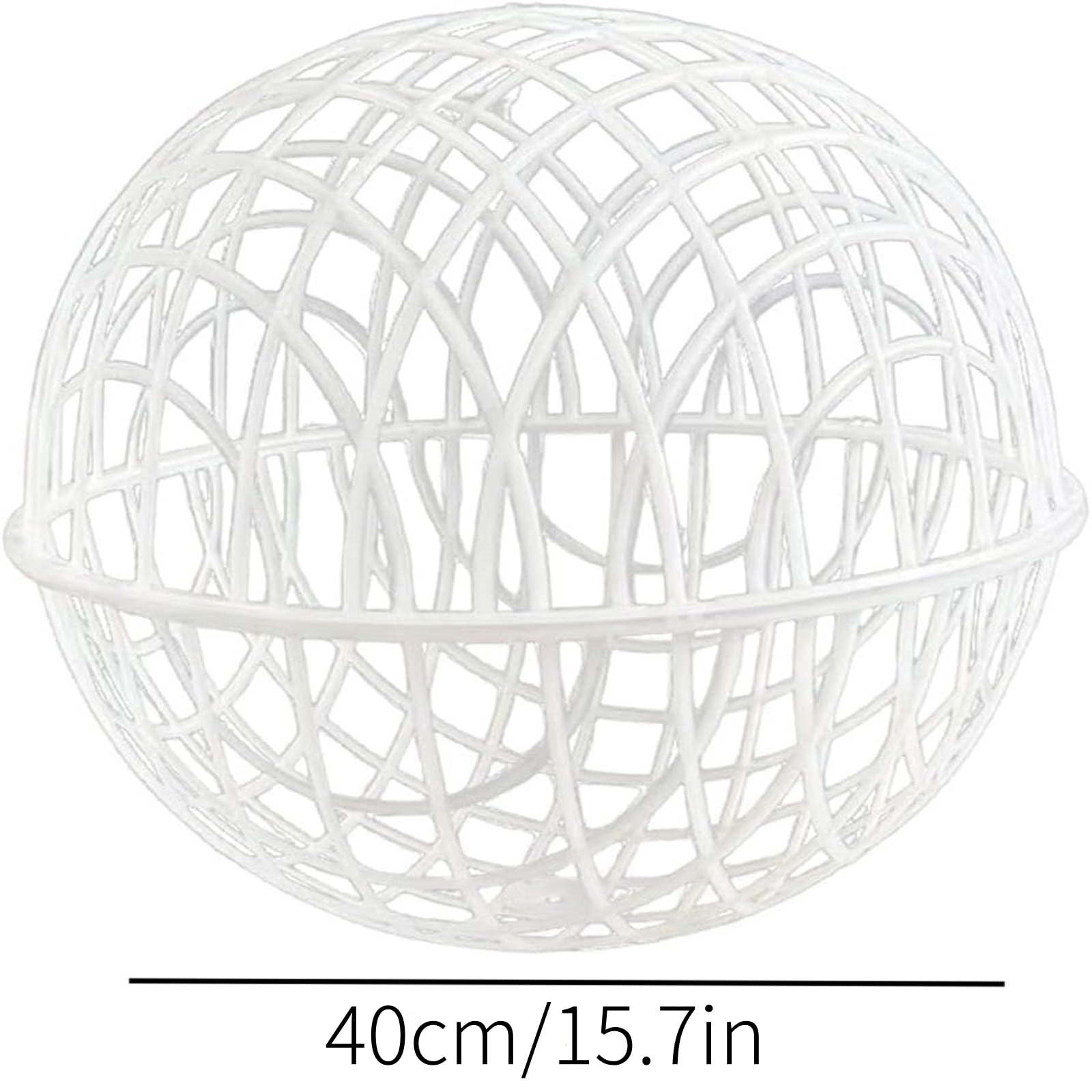 Poulailler En Plastique Mobile En Forme De Boule, Cage à Poules Ronde Roulante Pour L'extérieur (3 Pièces), Enclos De Promenade Pour Lapins, Pour Utilisation à L'extérieur De La Ferme