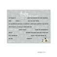 thumbnail image 1 of Fill-In-The-Blank  Mama to Bee Bumblebee Gender Neutral Baby Shower Games , 20-Pack, 1 of 1
