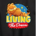 thumbnail image 3 of Garfield - Living The Dream - Toddler & Youth Crewneck Fleece Sweatshirt, 3 of 5