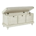 thumbnail image 2 of Dover Storage Bench in White Wash by OSP Home Furnishings, 2 of 7