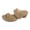 Brown, variant on Clearence 2025 Platform Sandals Women Fashion Wedges Sandals Casual Comfortable Mid Heels Open Toe Espadrilles Sandals Slip on Shoes Dressy Summer Flat