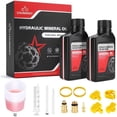 thumbnail image 1 of Kit de purga de frenos CHUMXINY Shimano hidráulico, aceite mineral 300 ml, 1 of 7