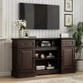 thumbnail image 4 of Vabches Farmhouse TV Stand for TVs Up To 65", Home Entertainment Center with Adjustable Shelves & 2 Storage Cabinets for Living Room, 4 of 11