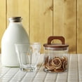 thumbnail image 4 of Sealed Glass Food Storage Container 1Pack Square Transparent 700ML for Food Organization, 4 of 8