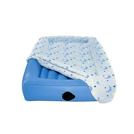 Coleman Aerobed Kids Inflatable Camping Airbed Mattress W Fleece Cover Pump