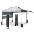 thumbnail image 1 of Costway 3x3m Pabellón Emergente Instantáneo Plegable para Exterior con Dos Mitades de Toldo Carpa Portátil Ajustable en Altura para Camping, 1 of 9