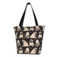 thumbnail image 1 of Fotbe French Bulldog Bolsa de Playa con Estampado, Bolsa de Hombro, Bolsa de Mano Espaciosa, Bolsa de Viaje Ligera, Bolsa de Compras Versátil, 1 of 6