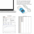 thumbnail image 4 of Reusable Cold Chain Recorder, Digital Temperature Data Logger Multifunctional Large Capacity Data Storage Two Installation Modes  for Refrigerated Trucks, 4 of 8