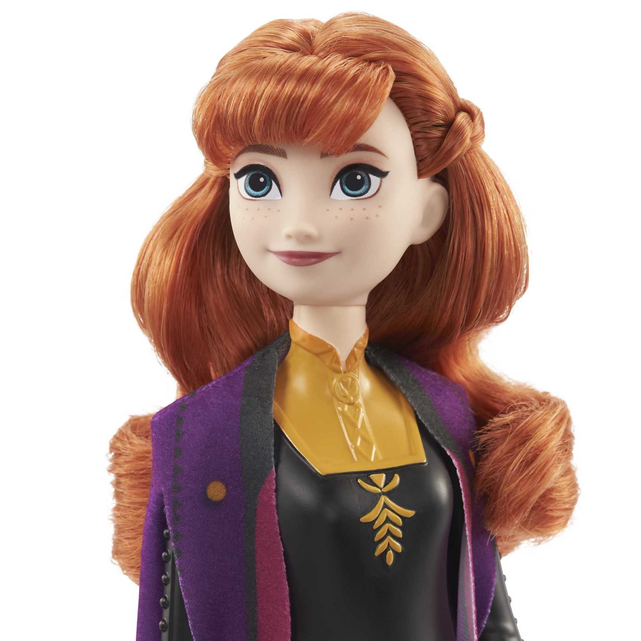 Disney Frozen Anna Fashion Doll & Accessory, Toy Inspired by the Movie Disney Frozen 2