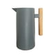 thumbnail image 2 of de 1L de gran capacidad, cafetera caliente para , aislamiento al vacío, jarra de caliente, , jarra, - rojo Gris BLESIY hervidor de aislamiento térmico, 2 of 7
