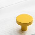 thumbnail image 2 of Rubber Bump Stop Door Cabinet Knobs Round Knobs For Cabinets And Dressers Single Hole Alloy Modern 1.22in Diameter 0.83in Height, 2 of 9