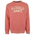 thumbnail image 4 of Men's U of Polo Long Sleeve Fleece Sweatshirt Medium, 4 of 5