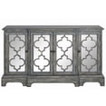 thumbnail image 3 of Erigeron 4-door Accent Cabinet Grey, 3 of 7