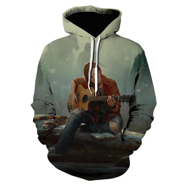 El último de nosotros: Parte II Cosplay Erie disfraz 3D impreso Sudadera con capucha chaqueta hombre mujer fiesta de Halloween Prop1METRO Deng Xun unisex