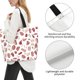 thumbnail image 3 of Fotbe Different Meat Bolsa Tote Estética de Lona con Estampado para Mujer - Bolsa Reutilizable de Hombro Casual para Vacaciones, Compras, Trabajo y Gimnasio, 3 of 8