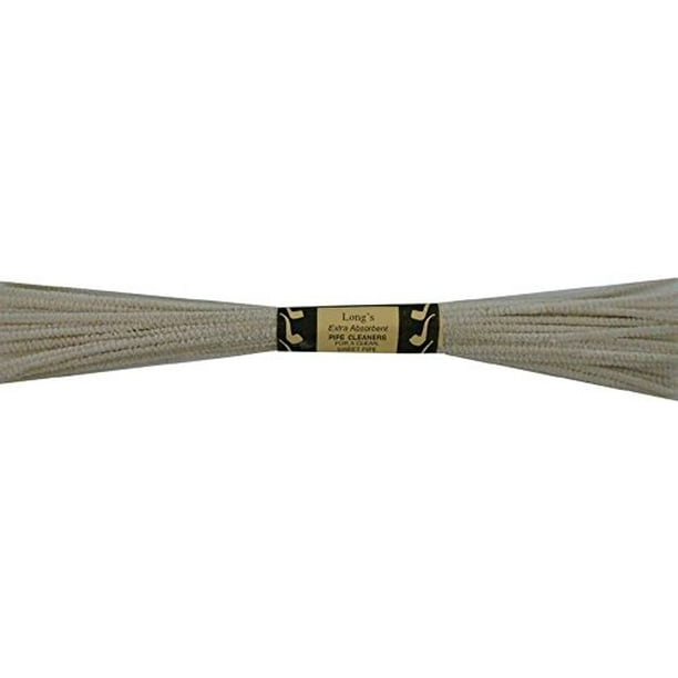 32 Pack 12" Extra Long Super Absorbent Big Ben Churchwarden Pipe Cleaners