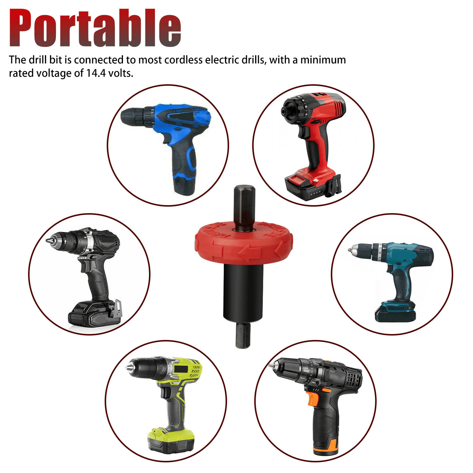 Crazyview Jump Start Electric Engine Easy Starter Drill Bit Adapter For Troy-Bilt Trimmers