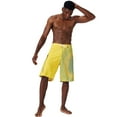 thumbnail image 6 of Mens Quick Dry Printed Summer Beach Shorts Mens Bañador Casual Swim Trunks Drawstring with Elastic Waist and Pockets, 6 of 6