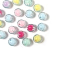 thumbnail image 4 of Cuentas de acrílico Sunnimix 100 Uds de colores mezclados con Agujero para joyas, 4 of 6