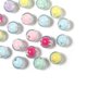 thumbnail image 4 of 100 cuentas acrílicas de colores mixtos con agujero para hacer joyas artesanales. Pelota, 4 of 6