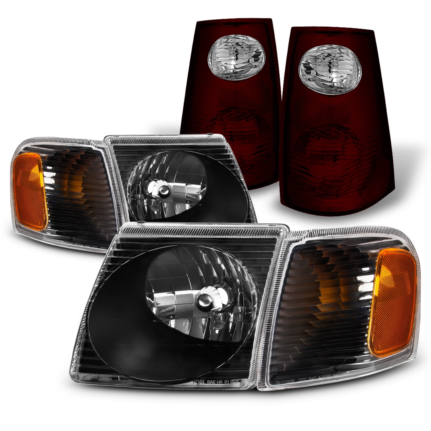 Corner Light Set Of 2 For Explorer Sport Trac 01-05 Right and Left Side Included Lens and Housing 