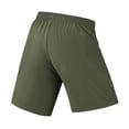 thumbnail image 3 of Men's Breathable Quick-Dry Beach Shorts Slightly Elastic Drawstring Loose Fit Sports Swim Trunks with Two Side Pockets, 3 of 6