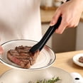 thumbnail image 6 of Silicone Cooking Tong,Heat-Resistant Food Grade Cooking Tongs,BPA-Free Serving Tongs,Ergonomic Handle Grip Non-Scratch BBQ&Cooking Tools for Pans,BBQ Grilling,Air Fryer,Salad,11 inch, 6 of 6