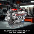 thumbnail image 4 of Kit de maquetas de motor Mould King 10171 V8 con motor 487 piezas, 4 of 6