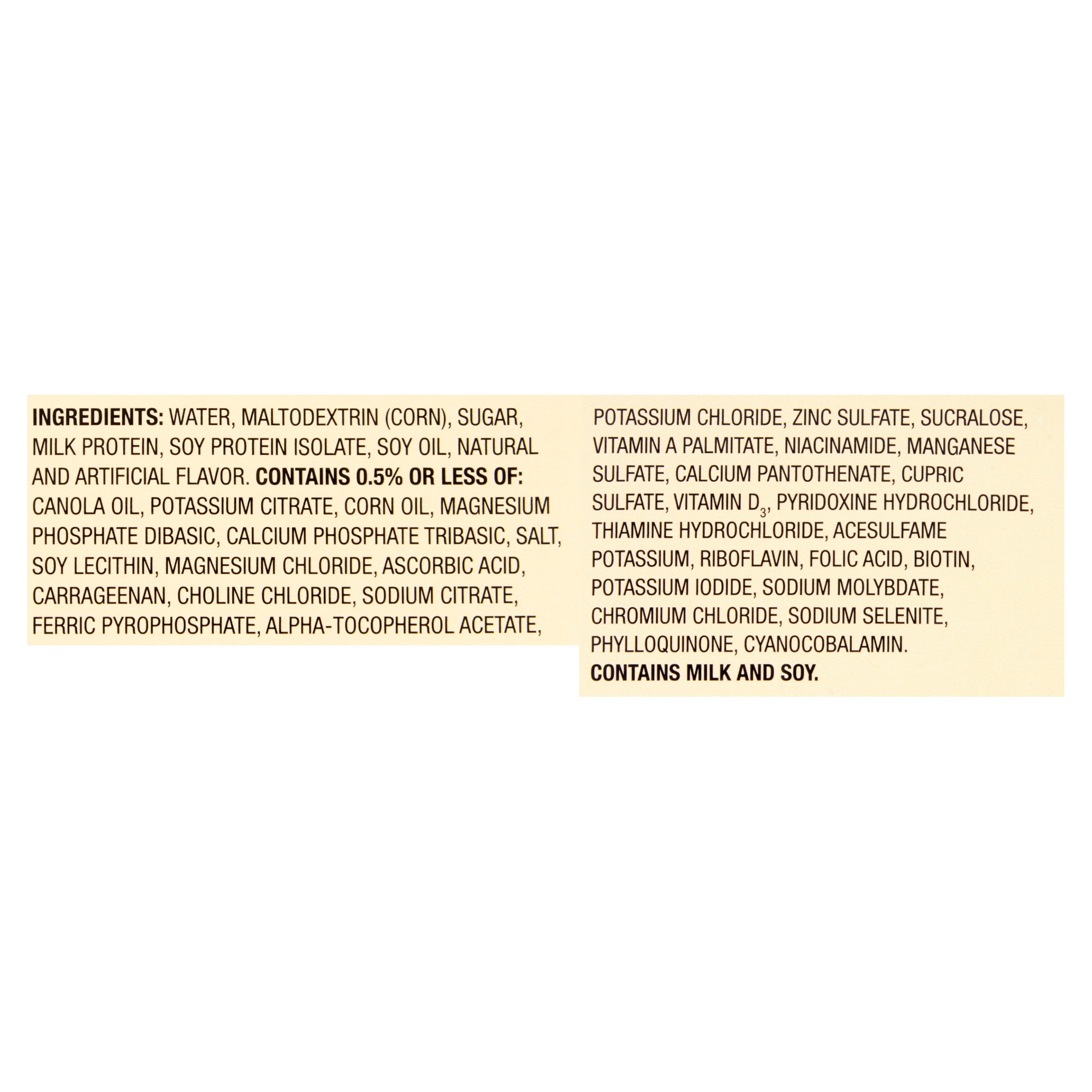 Equate Original Meal Replacement Nutritional Shakes, Vanilla, 8 fl oz, 24 Count