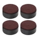 thumbnail image 2 of 4 piezas de extensiones redondas para muebles, extensiones para muebles pesados, sofás y armarios. Negro 60x32mm, 2 of 9