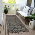 thumbnail image 6 of Addison Rugs Chantille Indoor/Outdoor Transitional Swirls Brown Washable Runner Rug, 2'3" x 7'6", 6 of 6