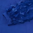 thumbnail image 5 of Aideaone Girls Butterfly Dress 3D Applique Mesh Puff Sleeve Belted Party Dress 7-16 Years, 5 of 6
